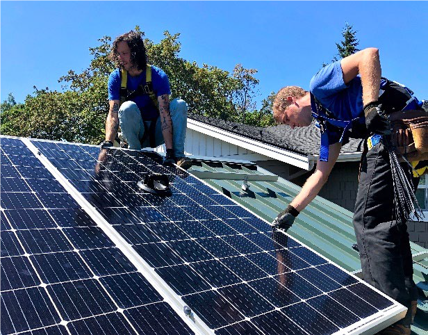 Installing Solar on Roof